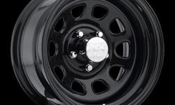 Brand New Set Of Four Pro Comp Steel Rims
Bolt 5x4.5
OS -19
Cast Steel Construction; Gloss Black; 2200 Pound Load Capacity; Without Center Cap