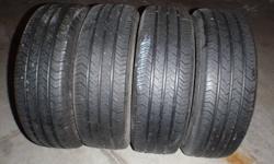 All season Michelin tires 175/70/13 in great condition.
Asking $ 70 if interested call  519 566 7154.
Leave message if unavailable