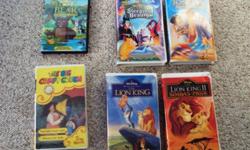 I am selling 6 movies that my kids have outgrown. Selling individually or take all movies shown here for only $5!!! This is a great deal!!All work fine-tried each before posting!
Little Bear-Exploring & Other Adventures DVD-has 9 episodes on it. Only
