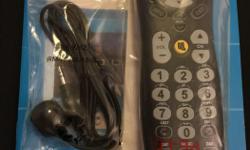 New Shaw HD remote control plus infrared receiver. The receiver lets you use the remote even if the HD box is out of sight, such as behind the TV.