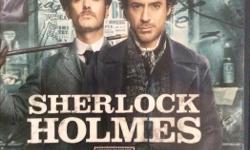 Sherlock Holmes film with Robert Downey Jr and Jude Law on DVD for only $5.00.