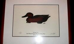 Beautiful Ducks Unlimited 1998 Larry Fell Print for sale..Numbered 1483/1750 Cinnamon Teal...A beautiful print by a well known Canadian Outdoors Artist...First $50.00 takes it !!!!
 
Call 289 682 2244
 
Thanks for looking !!!!