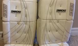 Selling Simmons Pro Series 966 Goalie Pads 30+1