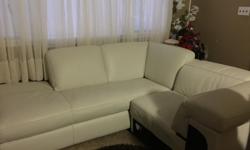 REDUCED for immediate sale or OBI Newly bought leather sectiional sofa. Orig price at 1149 per piece. Bought by piece not the original partner. Just matches. Posted on other site.