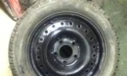 195/65/15 snows. Tires have 90% left on them. Mounted on steel wheels ready to roll. Asking $250OCame off a mazda 3.
5x100 bolt pattern
This ad was posted with the Kijiji Classifieds app.