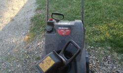 Forsale snowblower $250 paid 350 only used a couple times