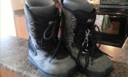 These Boots were worn maybe 5 times one season/ They are clean and comfortable.