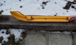 New snowmobile ski comes with wear rod.
Was for a 1972 Olympic Ski-Doo, and also fits other years & models.
Asking $65.
Phone: 306-757-7635