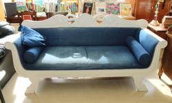 French Provincial Sofa
White & Blue Denim
See more at Street Flea Market in Smiths Falls
"Storewide Red Tag Sale"
40% off all in store merchandise