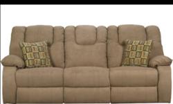 Sofa & love seat for sale! Both are recliners & in excellent condition, like new. The comfort of soft cushioned arm rests,head rests, seat back and cushion are enhanced by the reclining feature. Why pay more when you can buy for less new?
