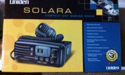 Solara Compact VHF Marine Radio & 8ft Shakespear antenna replacement $100