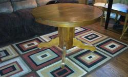 Solid antique oak table. $150 OBO. Please call 2502-710-8121