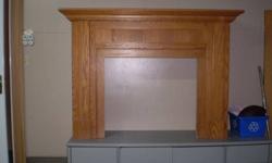MUST SELL LIKE NEW OAK MANTEL CALL 519 324 5875 WILL POSSIBLY DELIVER