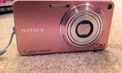 Sony cyber shot DSC-W35 with Carl Zeiss lens 14.1 megapixel comes with case like new hardly used
This ad was posted with the Kijiji Classifieds app.