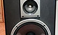Sony SS - C 40 3 way speakers. excellent condition. 11.5-inch-deep, 12.5-inch-wide, 23-inch-high.