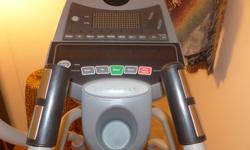 In great working condition. OBO.
The Spirit XE 550 elliptical trainer offers the same kind of features you look for in a health club model, especially dual direction motion, pre-programmed courses, and non-slip foot pedals. More features include:
6