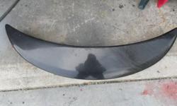for sale porsche whale fin spoiler very universal to fit others. eq: jetta,audi,vw and bettle. very good condition $50.00 o.b.o....call 699-5411