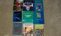 Hello,
I have the following list of books available
Title Author Edition Price
The World of Psychology Wood & Desmarais 4th Ed 2005 20.00
Career Focus Canada Lamarre & McClughan 4th Ed 2008 20.00
Community Policing ?
Working Together to Build
Safe