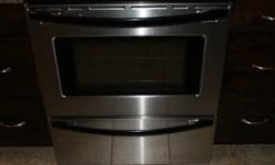 This stove is only 4 yrs old and works like new it is spotless. We are upgrading to natural gas so that is the reason for selling. The oven is self clean and the cooktop is easy clean.
ALSO AVAILABLE IS A OVER THE RANGE MICROWAVE WITH BUILT IN FAN AND