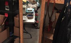 Ritan Mirror, with cast iron frame , very gorgeous , must be seen, very strong and sturdy. Has been in storage, was very expensive, but need gone ASAP, call sherry to view, serious calls only, no scam calls please !! 306 537 9798 cell , live 3 blocks from