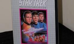 20 Star Trek video tapes 40 Episodes from "The Collectors Edition"
Starting at Stardate 1704.2 (Copywrite date 1978) to Stardate 5693.4 (Copywrite date 1968)
Each tape contains 2 Episodes