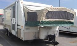 Beautiful travel trailer that can accomodate up to 6 adults AND 3 kids!!!
This trailer has:
three queen-size tent beds including three bunk fan lights
jack-knife sofa that converts easily to a small bed
single sofa slide with awning topper
A/C and