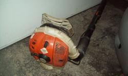 Br 600 stihl backpack blower good condition