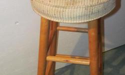 stool - padded seat; 30 inches tall