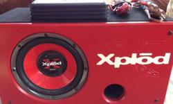 10' Sony xplod sub, sun box (w custom red hardwood face), alpine 400w amp and wiring all incl.
This ad was posted with the Kijiji Classifieds app.