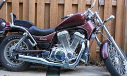 Suzuki Intruder 750 parts bike $225.00 OBO
nice chrome,good rims and tins (this vehicle is unable to be registered or insured)