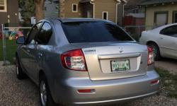 Make
Suzuki
Model
SX4 Sedan
Year
2008
Colour
Craig
kms
69000
Trans
Manual
Original owner. This sweet little Suzuki SX4 has less than 70,000kms on it and it's an excellent car in and around the city. Power windows, doors, and keyless entry. 5 speed manual
