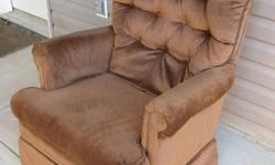 Brown swivel rocker in great shape. $5 Call 394-7614
Check out my other ads