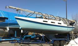 Tanzer 22 Sailboat - "Blue Mist" - 8HP outboard, dual axel trailer and all the gear needed for cruising or racing. Winter cover system, including new tarp.
Buy the boat and keep it in the area and I will help with the launch, raising the mast and rigging,