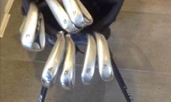 Irons 4,5,6,7,8,9,pw graphite shafts good condition with fairly new Winn golf grips. Text is best way to get ahold of me