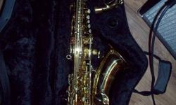 I have for sale a Sinclair TENOR Saxophone.
I bought it last year thinking I'd like to play but don't care for the sax like I thought I would.
Like brand new,
comes with new case.
$250 obo....no low balls though.
Can drop it off, I go to Sarnia and