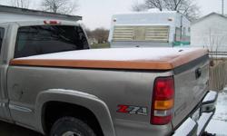 Tonneau cover for sale. It is insulated and locks. Fiberglass with mounting brackets and frame. Lift Cylinders. Excedllent condition. Purchased 3 years ago for a short box 1991 Silverado, is now on a 2002 Sierra so it fits most short boxes.
Am asking