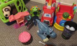 Lots and lots of toys that aren't being played with and all must go.
Smoke-free and pet-free home in west Guelph.
 
Please make an offer but keep in touch about pick-up or even if you've decided to pass.
 
Time is precious.
 
 
Thank you.