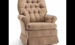 Original is $499 + tax. In excellent condition, asking only $79.
With plump, supportive seating and thick plush fabric, this swivel rocker is sure to become the best seat in your house. Designed with a smooth 360Âº swivel motion, its easy to position