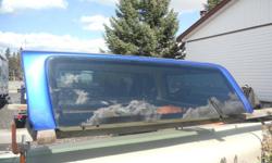 Truck Cap...asking $375 or best offer
Blue in colour...not lots to paint if wanted to change colour...
Nice big windows all around..makes it easier to see from inside of truck
FITS ALL SMALL Pickup TRUCKS...example...Toyota Tacoma..Dodge Dakota...Ford