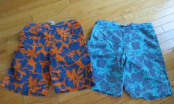 Both swimming trunks by LANDSEND.
Size 12. Tropical contrasting design.
Very good condition
