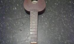This is an old Ukulele. It does not work too well, it needs to be tuned after playing and one of the keys does not work well. The strings are brand new. You can fix it or have it as a decoration. For a quick response call or text at 289-700-5955.
