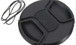 Universal 77mm Center Front Lens Cap Hood Cover With String For Nikon Canon Sony
-Easy to use. Quickly attaches to the front of your camera lens
-Protects your delicate lens from dust, dirt, and scratches
-Made of high impact plastic for extra durability