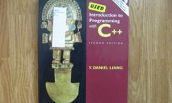Psychology 3rd Canadian Edition ? make me an offer
Lefton, Brannon, Boyes and Ogden
   
Intro to Programming with C++, Second Edition - Y Daniel Liang -$20   
 
Calculus, 6th edition - James Stewart -$25
Single Variable Calculus - 6th Edition - Anderson,