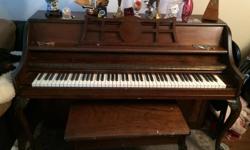Hientzman Gerhard, Toronto. Inherited in an estate, could use a tune once moved but is a great piano that is still in great shape.3