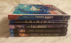 Used Blue Ray Movies for Sale in Excellent Condition
The Villainess - $6
Criminal - $6
The Girl Who Played with Fire - $6
The Girl Who Kicked the Hornet's Nest 3 - $6
Danny George
8193190806, Ottawa, Ontario