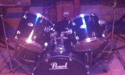 Selling a use Pearl standard kit. Has been played quite a bit, never used for gigs. Willing to sell or trade certain parts as well. Willing to compromise.
3 toms, snare, bass, 18" crash/ride, 14" hihat, pedal included.
