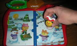 V-TECH TOUCH AND FEEL BUSY BOOK
 
SLIDE THE BEE OVER THE WORDS AND NUMBERS
 
EXCELLENT CONDITION
CLEAN, SMOKE FREE HOME
