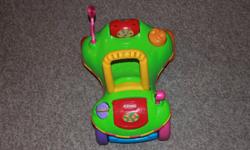 Riding/push toy in like new condition $10.00
Shape sorters all of them have all the pieces $3.00
Baby Einstein stacking toy turns on and plays music $8.00