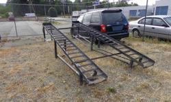 This is a vehicle display ramp or can be used for doing some work under a vehicle such as power washing, exhaust work and much more.