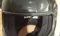 VGS model Motorcycle Helmet, with detachable visor. $80